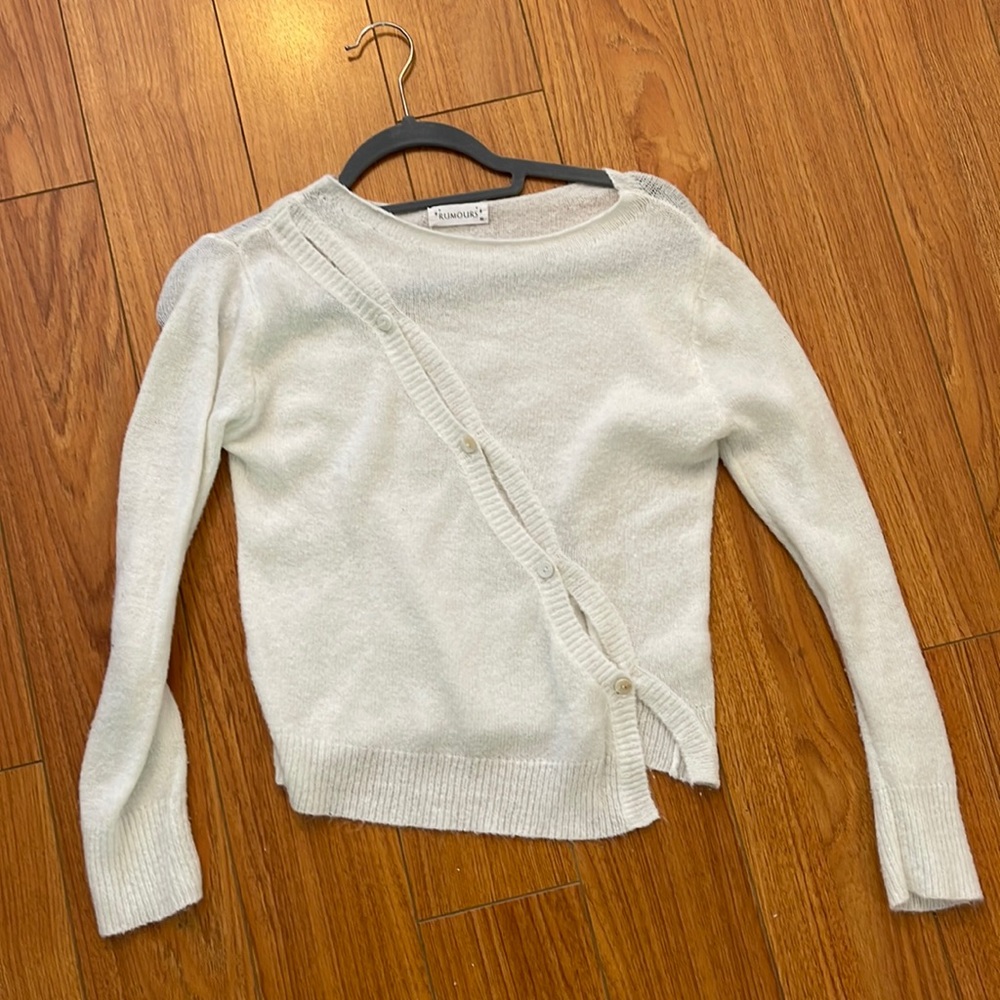 Rumours side button cardigan